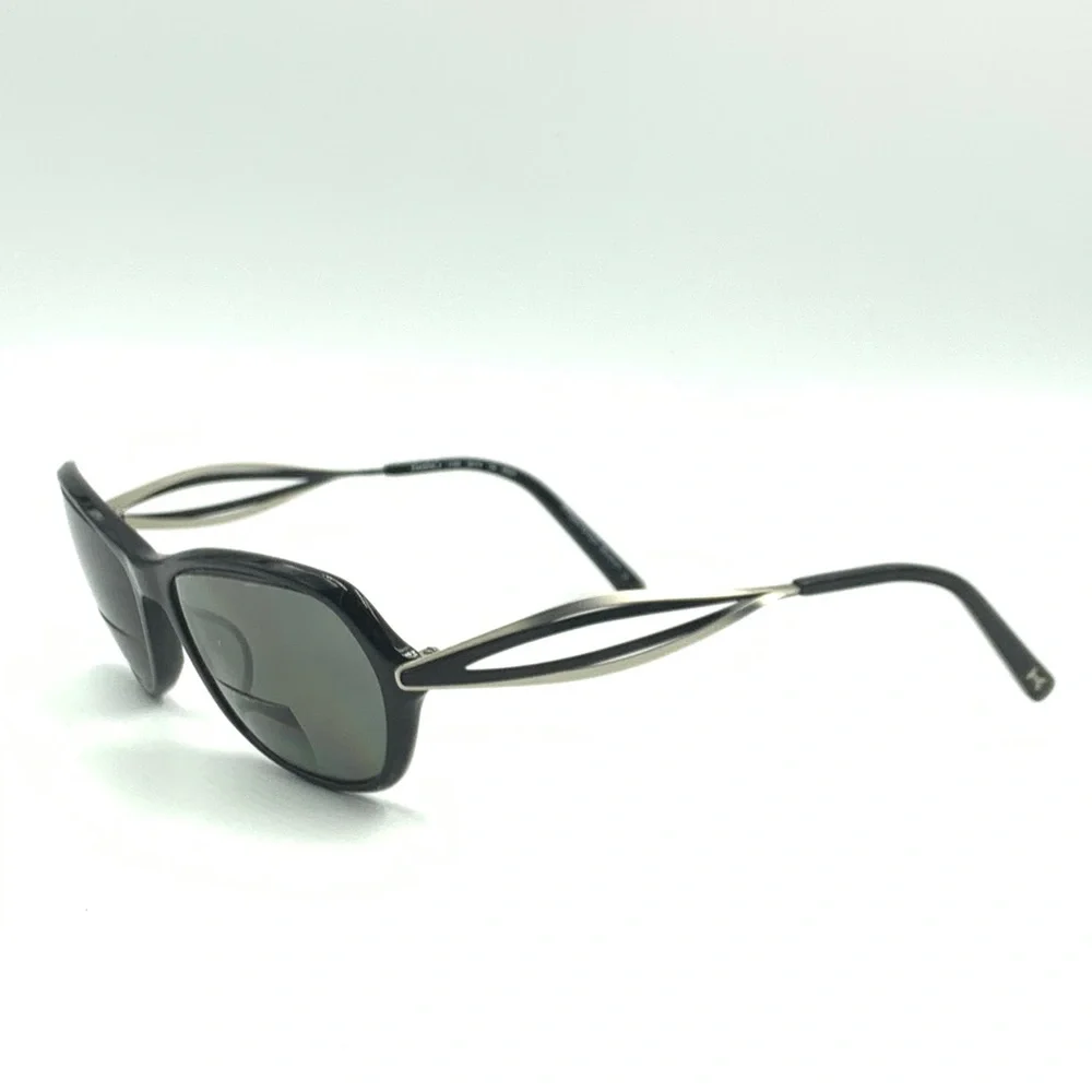 Koali Black Oval Sunglasses Frames